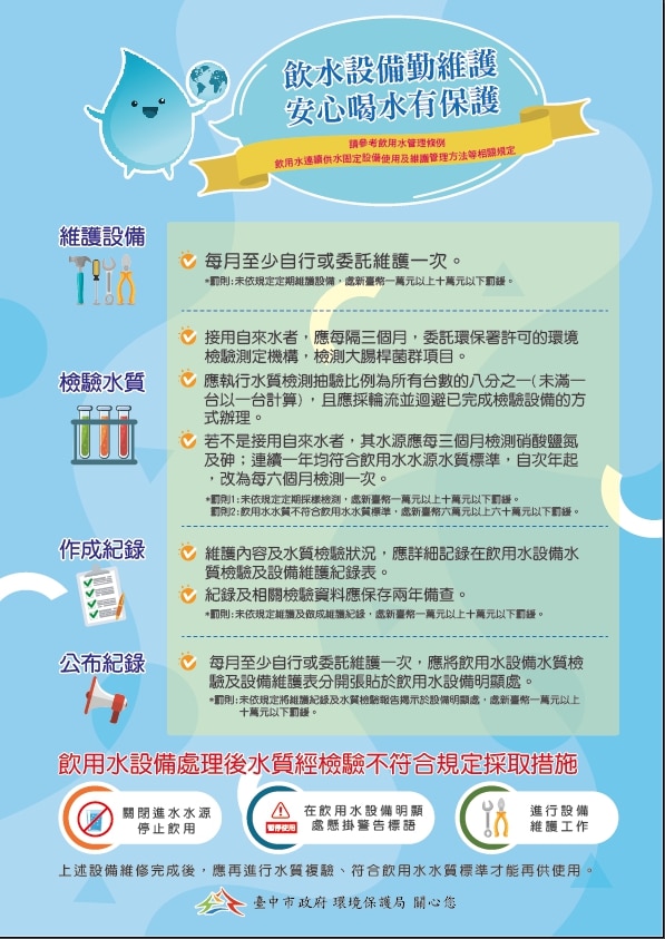 飲用水宣導單